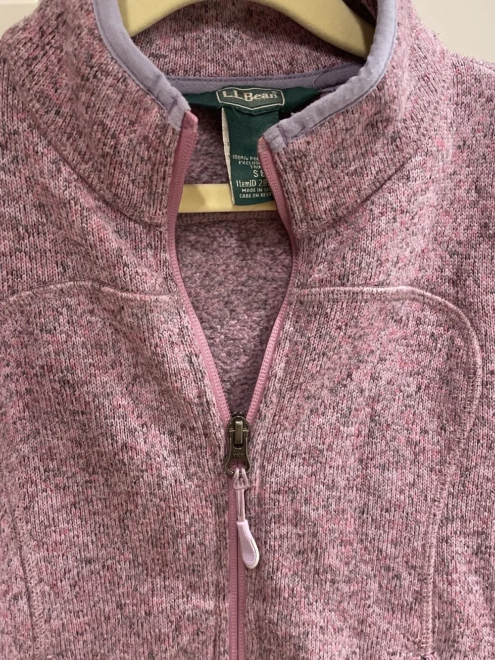 L.L. Bean Girls Size 8 Zip Up Jacket